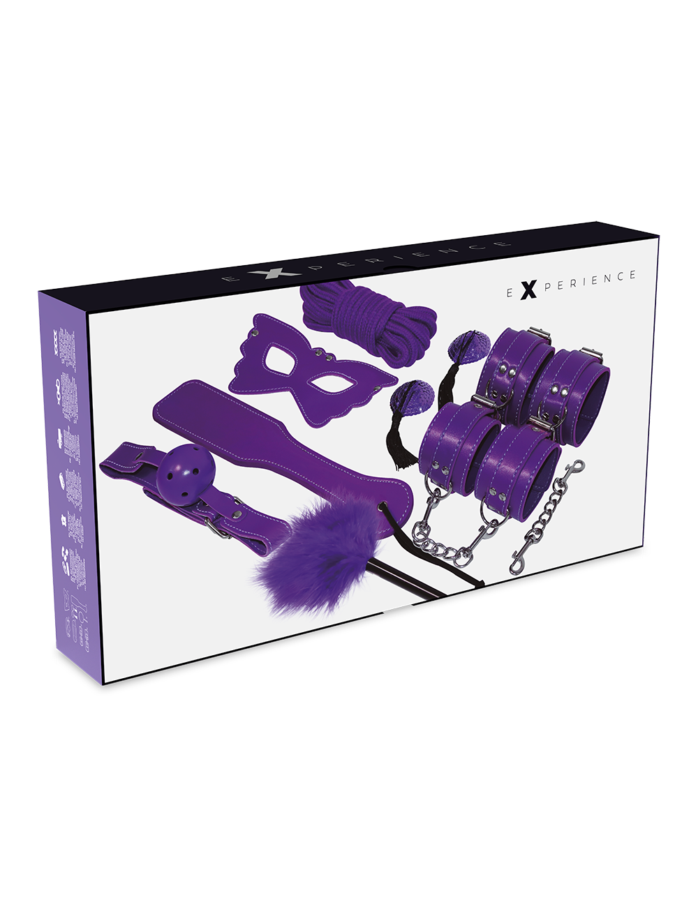 Lingerie - Fetish et cuir - EXPERIENCE BDSM FETISH KIT PURPLE SERIES - Experience