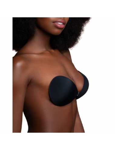 Lingerie - Nipples et accessoires - BYE BRA SOUTIEN-GORGE INVISIBLE - NOIR TAILLE C - Bye Bra