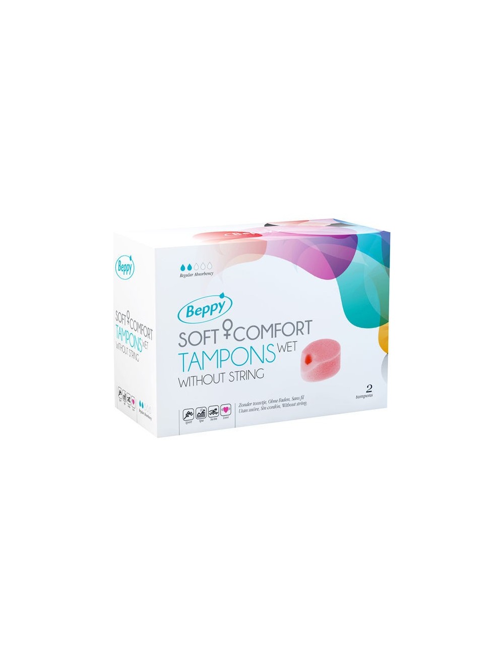 TAMPONS BEPPY SOFT CONFORT HUMIDE 2 UNITÉS