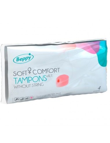 TAMPONS BEPPY SOFT CONFORT HUMIDE 4 UNITÉS