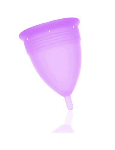 COUPE MENSTRUELLE STERCUP TAILLE L COULEUR VIOLET FDA SILICONE - Hygiène - STERCUP