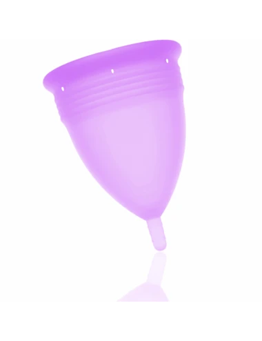COUPE MENSTRUELLE STERCUP TAILLE L COULEUR VIOLET FDA SILICONE - Hygiène - STERCUP