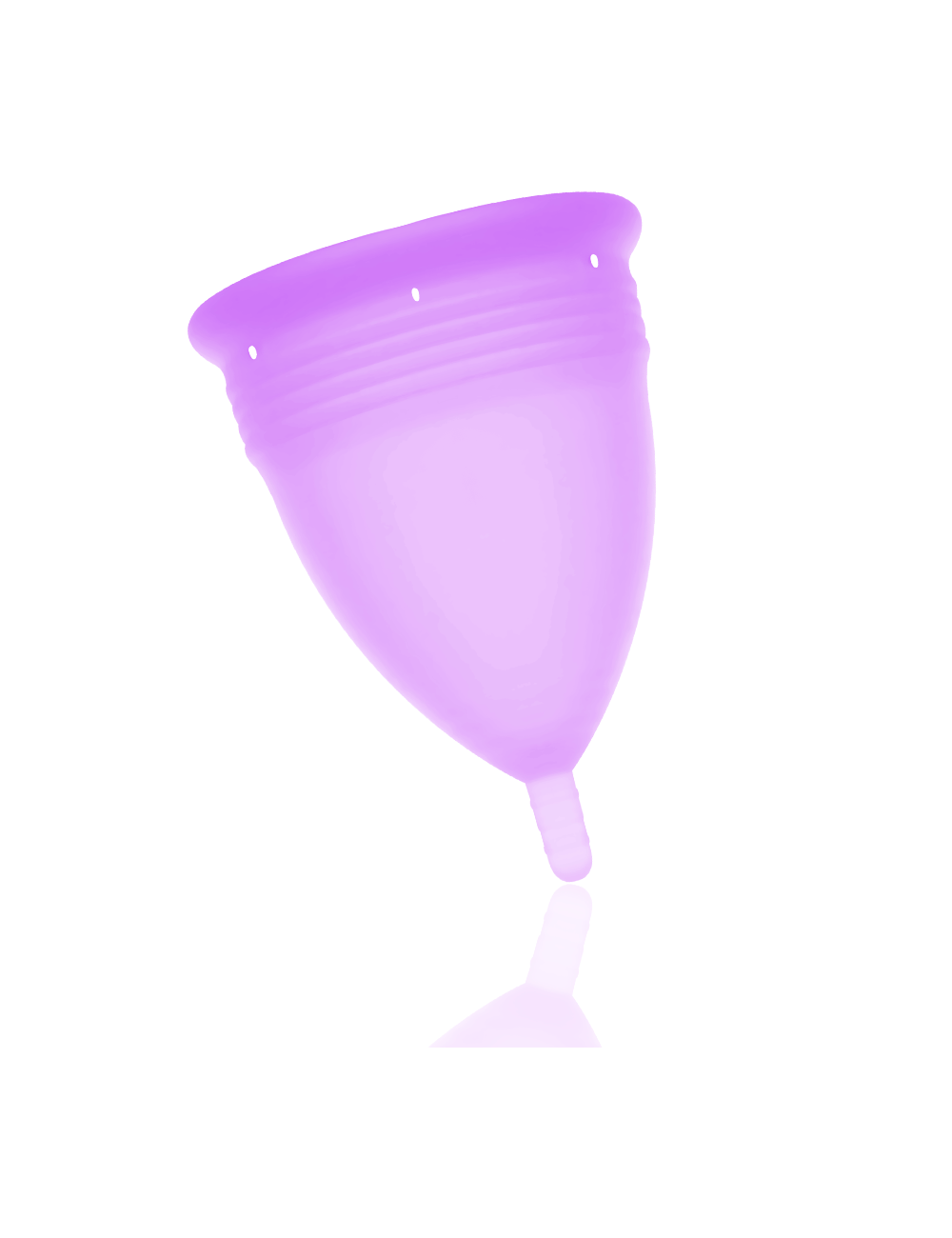 COUPE MENSTRUELLE STERCUP TAILLE L COULEUR VIOLET FDA SILICONE - Hygiène - STERCUP