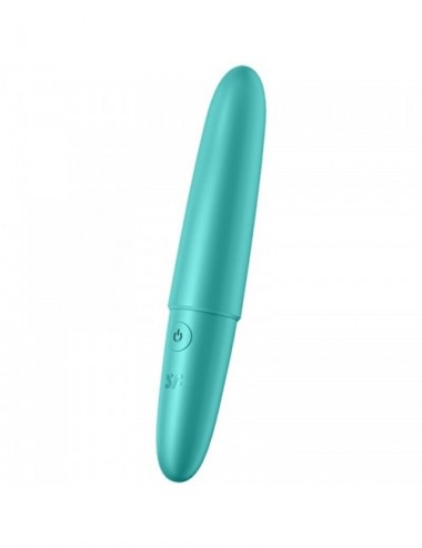 Sextoys - Oeufs Vibrants - SATISFYER ULTRA POWER BULLET 6 - TURQUOISE - SATISFYER VIBRATOR