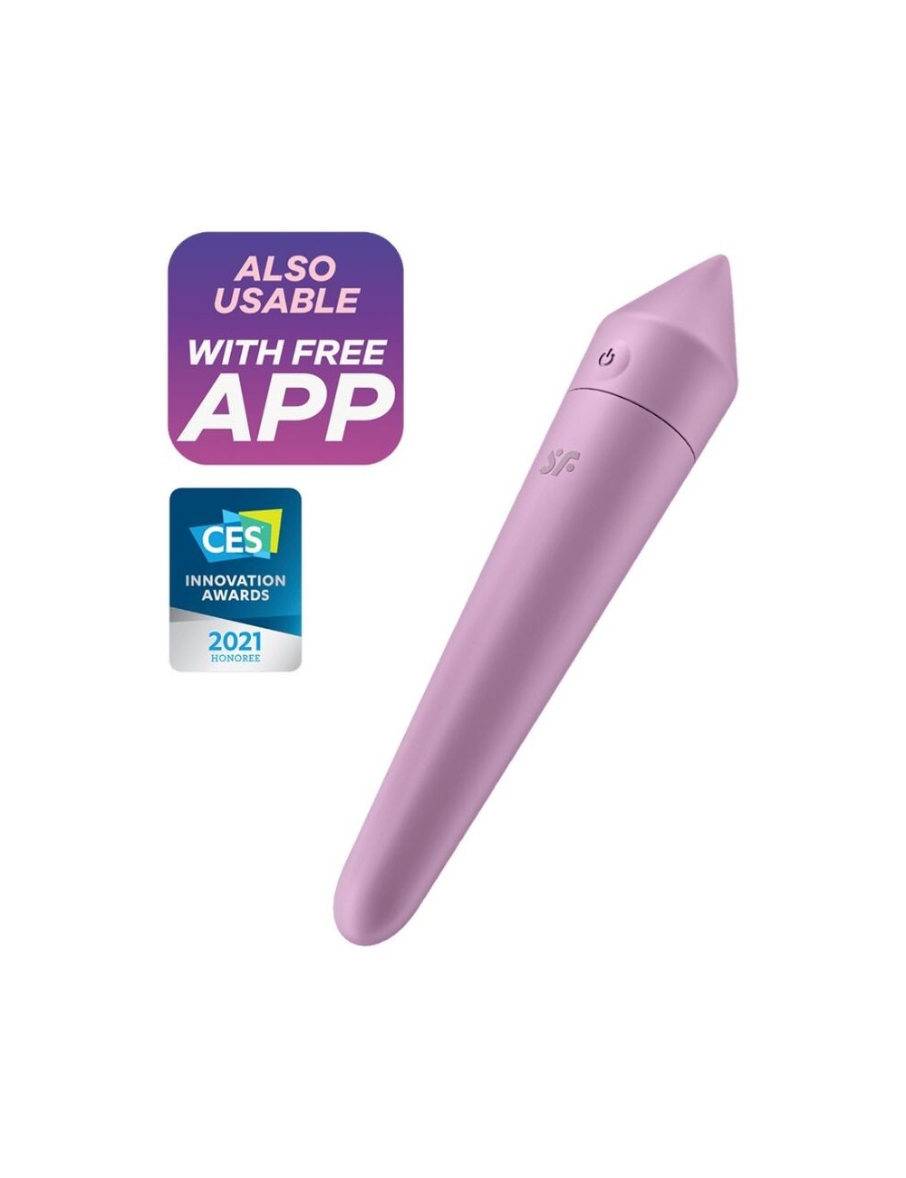 Sextoys - Oeufs Vibrants - SATISFYER ULTRA POWER BULLET 8 - LILAS - SATISFYER CONNECT Sextoys - Oeufs Vibrants - SATISFYER ULTRA POWER BULLET 8 - LILAS - SATISFYER CONNECT