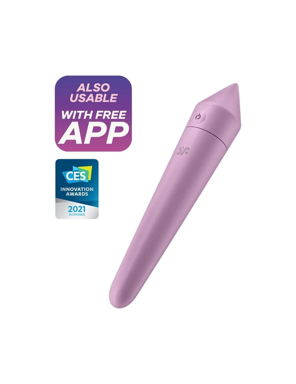 Sextoys - Oeufs Vibrants - SATISFYER ULTRA POWER BULLET 8 - LILAS - SATISFYER CONNECT Sextoys - Oeufs Vibrants - SATISFYER ULTRA POWER BULLET 8 - LILAS - SATISFYER CONNECT