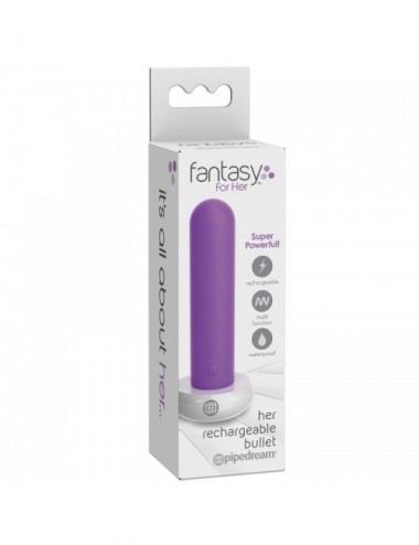 Sextoys - Jeux coquins - FANTASY FOR HER RECHARGEABLE BULLET - Fantasy For Her