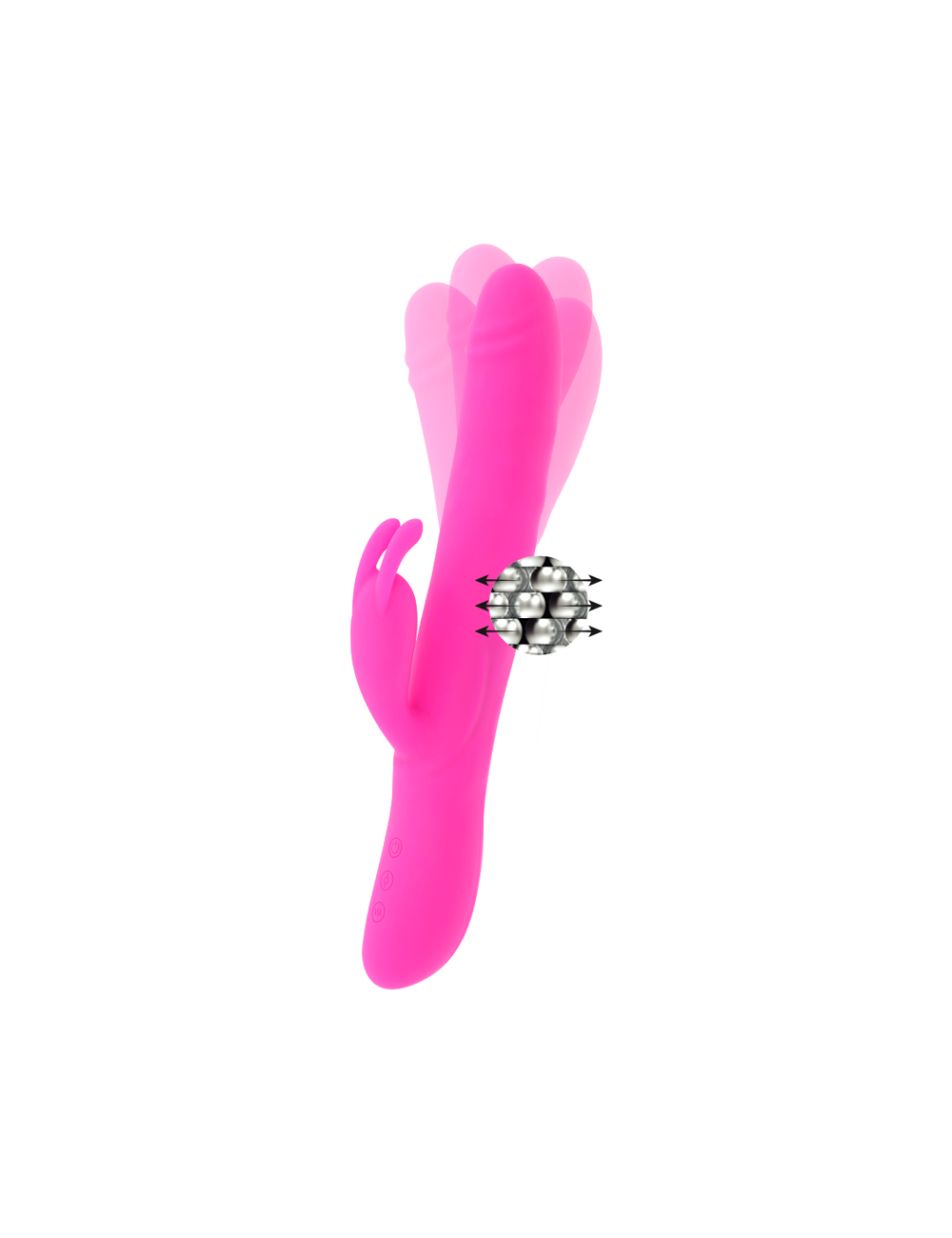 Sextoys - Masturbateurs & Stimulateurs - FONCTION DE ROTATION MULTIPLE DU VIBRATEUR MORESSA SOMER PREMIUM - Moressa