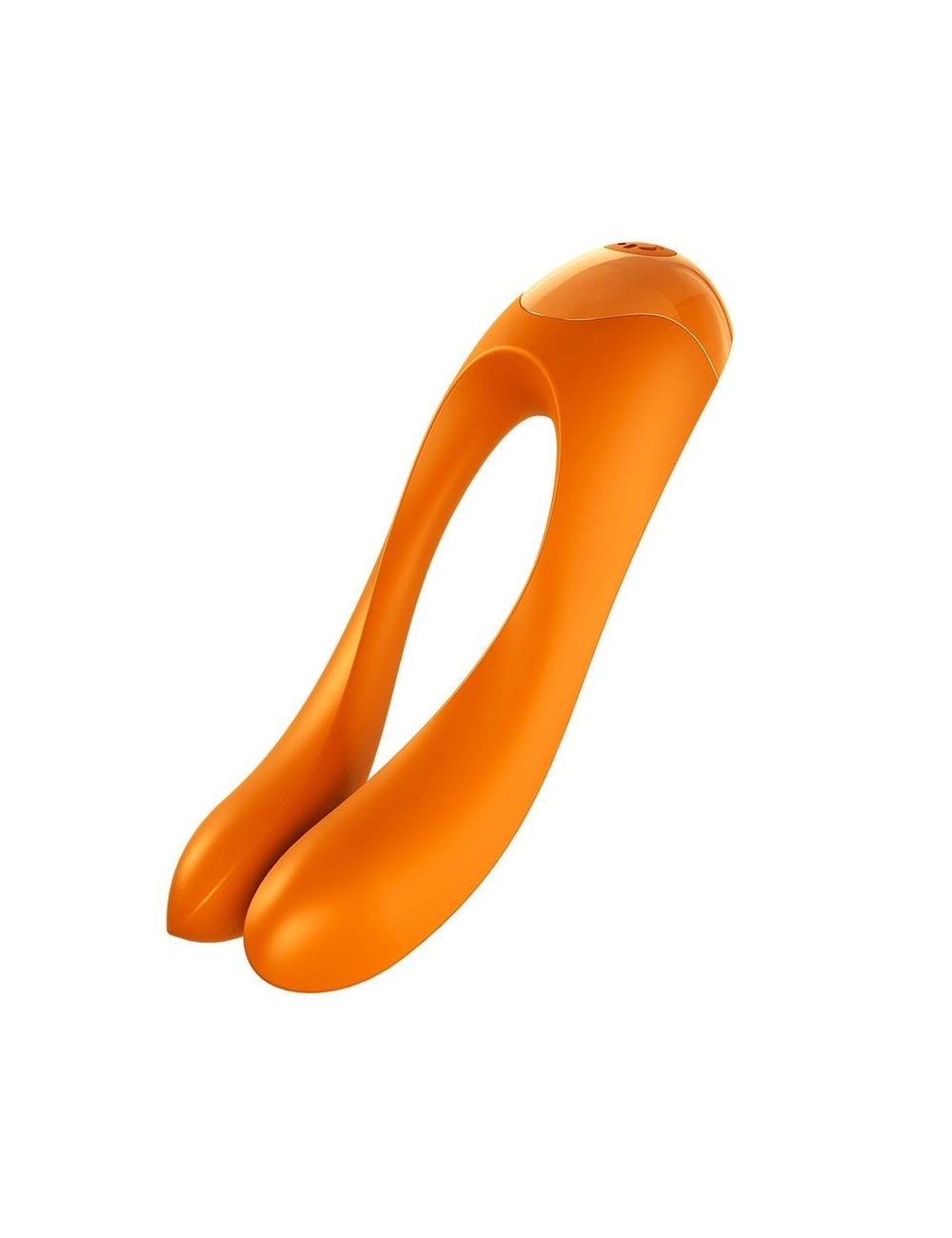 Sextoys - Masturbateurs & Stimulateurs - SATISFYER CANDY CANE FINGER VIBRATOR ORANGE - SATISFYER VIBRATOR