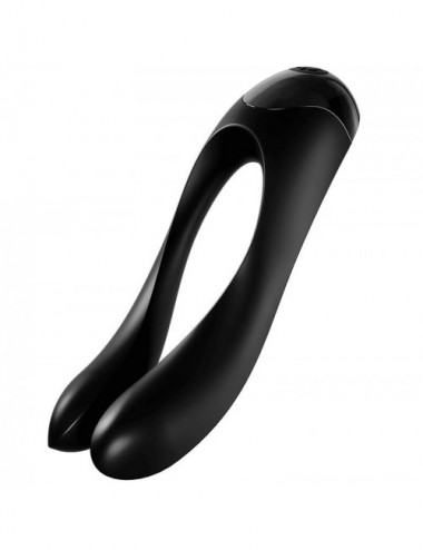 Sextoys - Masturbateurs & Stimulateurs - SATISFYER CANDY CANE FINGER VIBRATOR NOIR - SATISFYER VIBRATOR