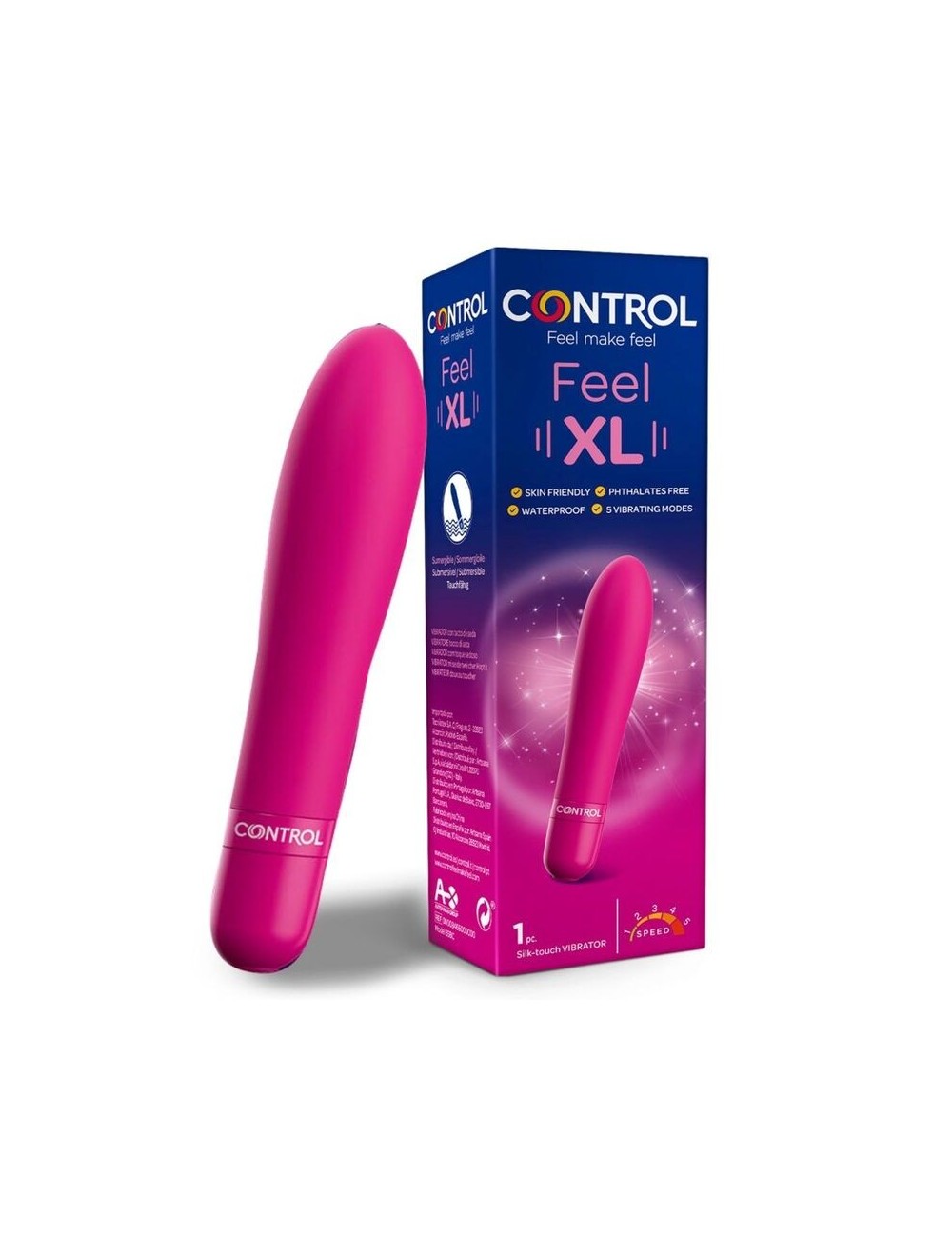Sextoys - Vibromasseurs - BULLET VIBRANT CONTROL FEEL XL - Control