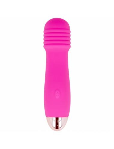 Sextoys - Masturbateurs & Stimulateurs - VIBRATEUR RECHARGEABLE DOLCE VITA TROIS ROSE 7 VITESSES - Dolce Vita