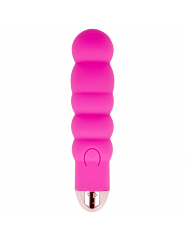 Sextoys - Masturbateurs & Stimulateurs - VIBRATEUR RECHARGEABLE DOLCE VITA SIX ROSE 7 VITESSES - Dolce Vita