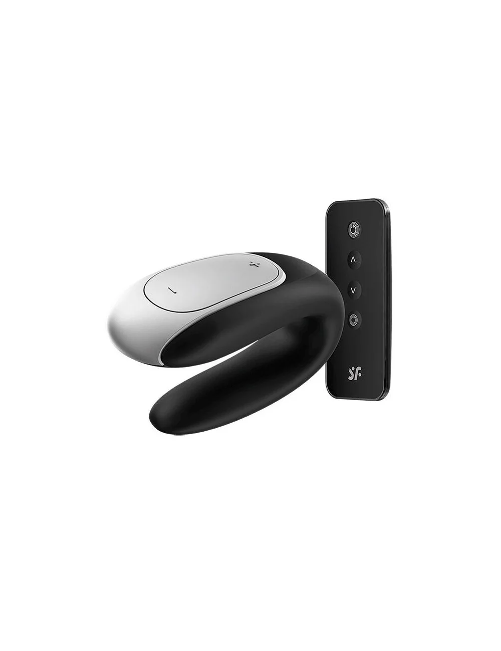 Sextoys - Vibromasseurs - VIBRATEUR SATISFYER DOUBLE FUN PARTENAIRE - NOIR - SATISFYER CONNECT Sextoys - Vibromasseurs - VIBRATEUR SATISFYER DOUBLE FUN PARTENAIRE - NOIR - SATISFYER CONNECT