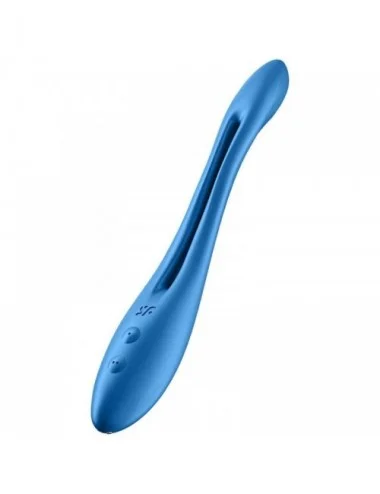 Sextoys - Vibromasseurs - SATISFYER ELASTIC GAME MULTI VIBRATEUR - BLEU - SATISFYER VIBRATOR