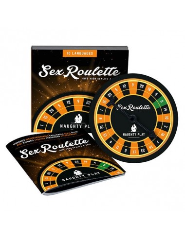 Sextoys - Jeux coquins - SEX ROULETTE NAUGHTY PLAY (NL-DE-EN-FR-ES-IT-PL-RU-SE-NO) - Tease&please