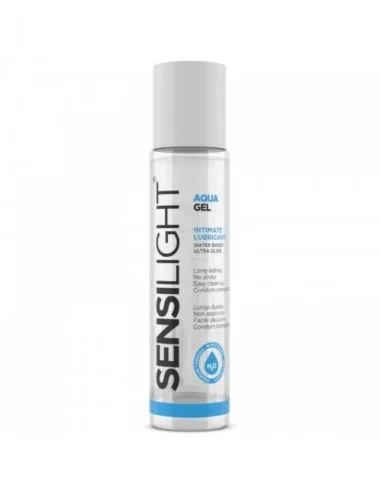 SENSILIGHT Ã BASE D''EAU ULTRA GLISSE - AQUAGEL 60 ML - Huiles de massage - Sensilight