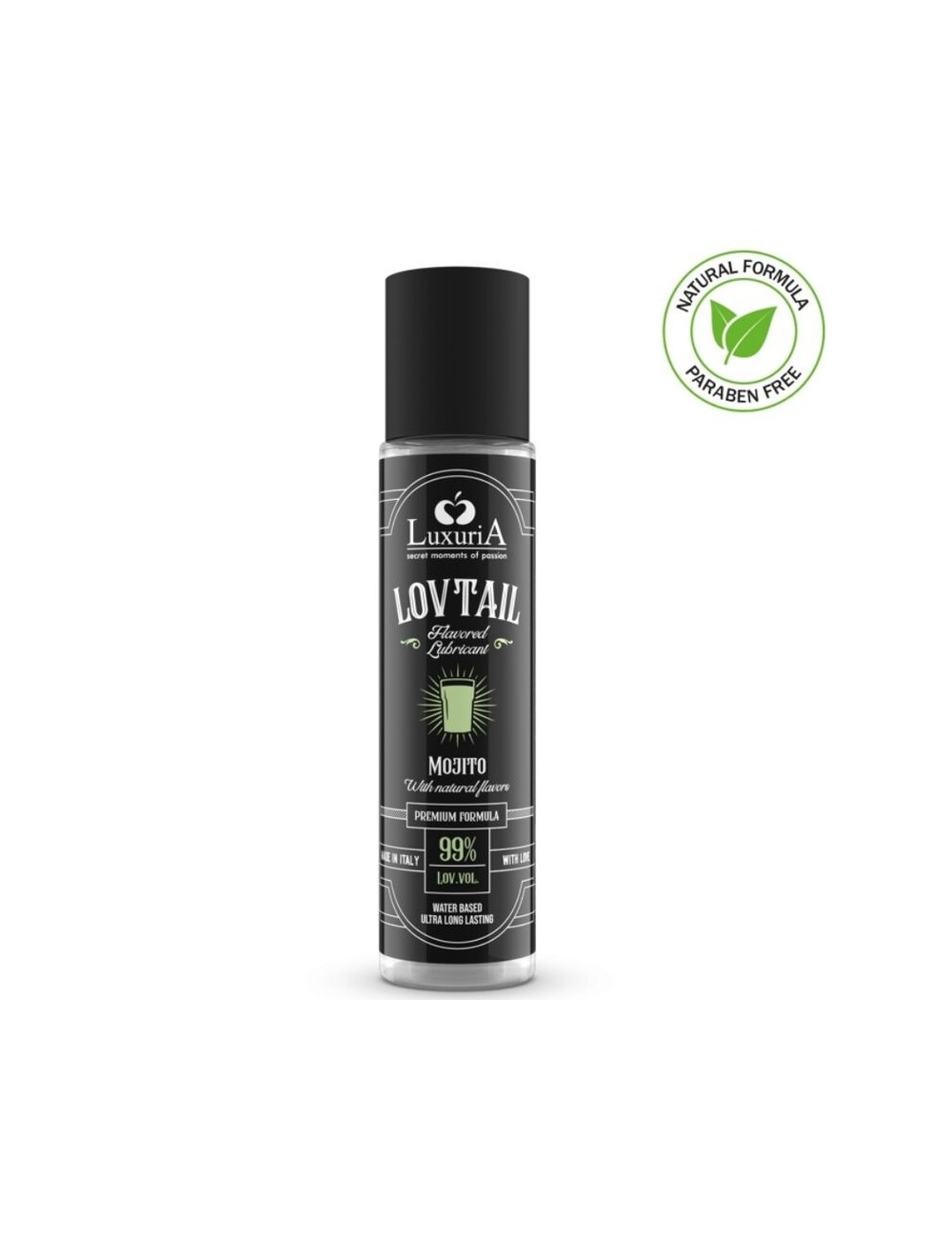 INTIMATELINE - LUBRIFIANT LOVTAIL BASE D'EAU LUXURIA MOJITO 60 ML INTIMATELINE - LUBRIFIANT LOVTAIL BASE D'EAU LUXURIA MOJITO 60 ML