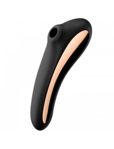 Sextoys - Masturbateurs & Stimulateurs - SATISFYER DUAL KISS STIMULATEUR DE CLIT - NOIR - SATISFYER AIR PULSE