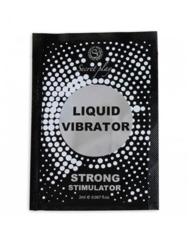 VIBRATEUR UNIQUE DOSE LIQUIDE FORT 2ML - Lubrifiants - Secretplay Cosmetic