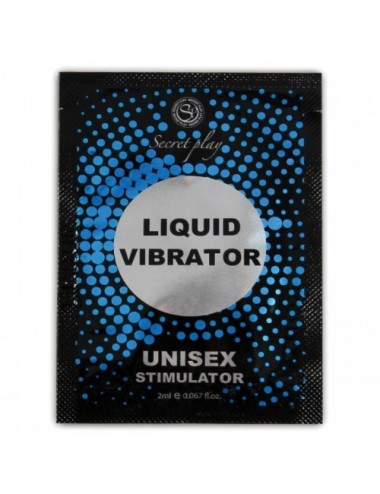 LIQUIDE VIBRATOR STIMULATOR UNISEXE 2 ML - Lubrifiants - Secretplay Cosmetic