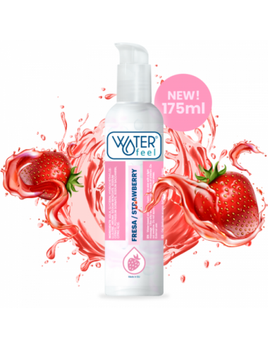 WATERFEEL FRAISE LUBRIFIANT A BASE D''EAU 175 ML - Lubrifiants - Waterfeel