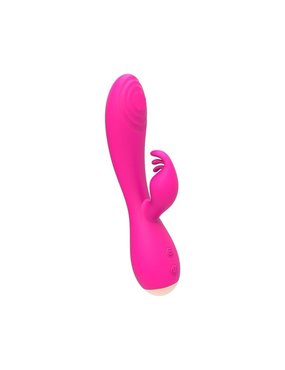 Sextoys - Jeux coquins - NALONE MAGIC STICK LAPIN VIBRATEUR TRIPLE TÊTES DE STIMULATION - ROSE - Nalone