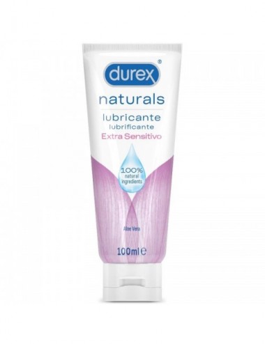 DUREX NATURALS LUBRIFIANT EXTRA SENSIBLE 100 ML - Huiles de massage - Durex Lubes