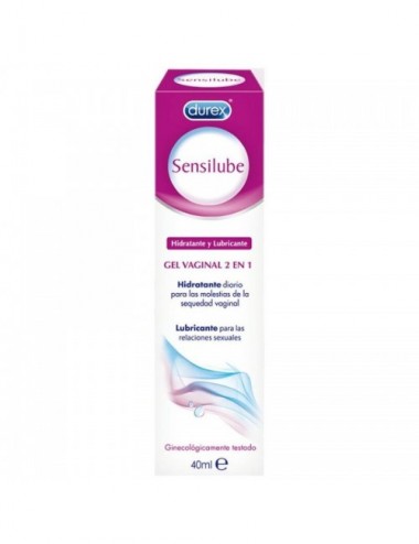 DUREX SENSILUBE GEL LUBRIFIANT HYDRATANT 40 ML - Huiles de massage - Durex Lubes