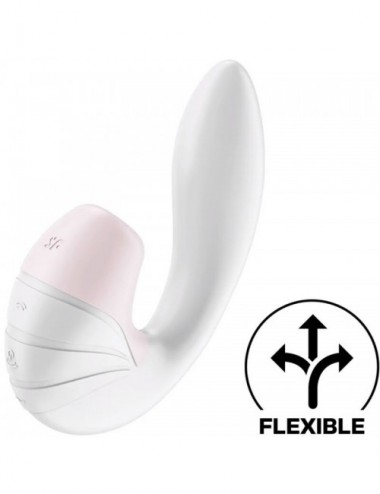 Sextoys - Vibromasseurs - SATISFYER SUNRAY STIMULATEUR & VIBRATION - BLANC - SATISFYER AIR PULSE