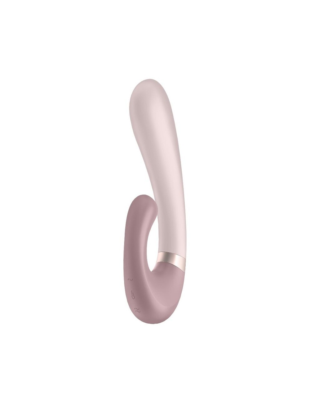 Sextoys - Vibromasseurs - VIBRATEUR HEAT WAVE SATISFYER - ROSE - SATISFYER CONNECT