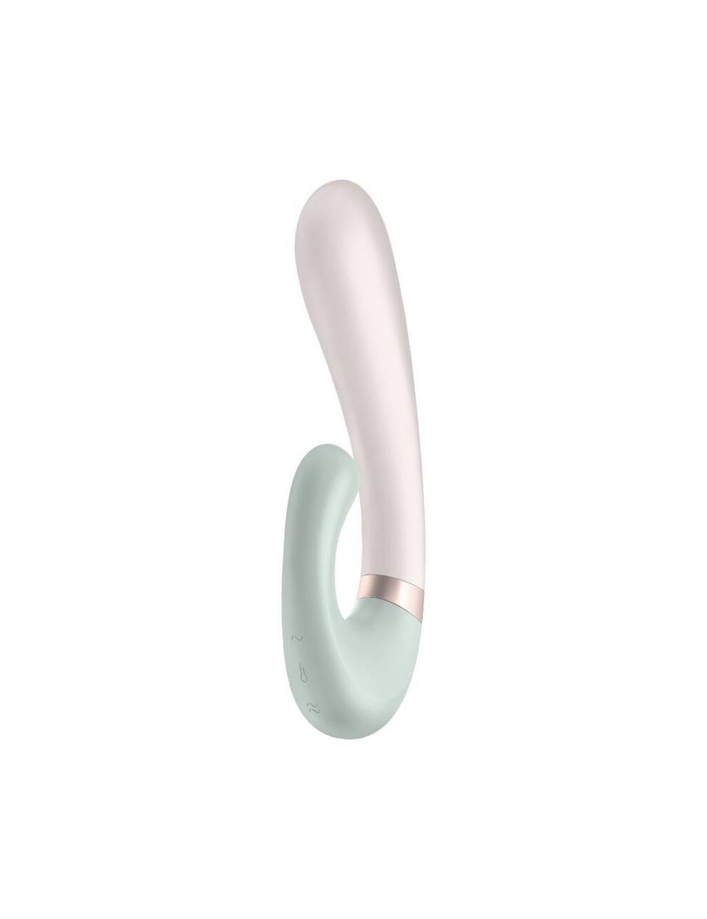 Sextoys - Vibromasseurs - VIBRATEUR SATISFYER HEAT WAVE - BLANC - SATISFYER CONNECT