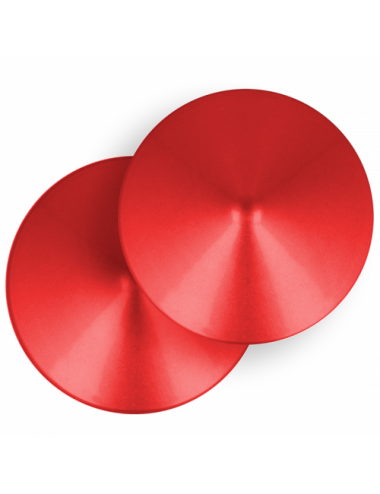 Lingerie - Nipples et accessoires - COUVRE-TETON OHMAMA FETISH RED CIRCLE - OHMAMA FETISH