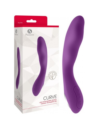 Vibromasseur Rechargeable Curve Violet