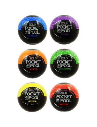 Coffret de 6 masturbateurs Pocket Pool