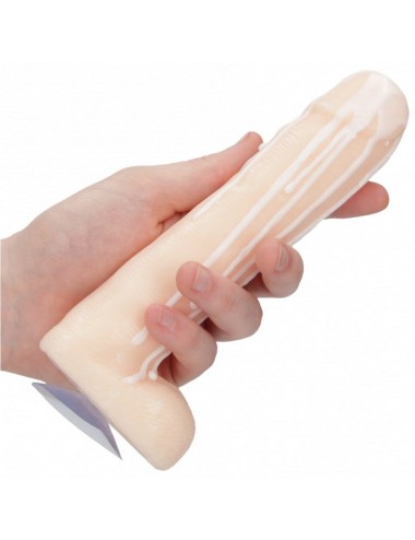 Savon Forme Pénis avec Coulures de Sperme - 17 cm