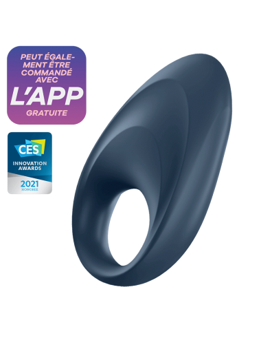Cockring connecté Satisfyer Mighty One - Noir