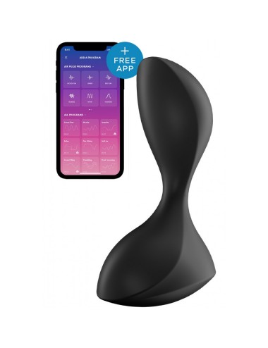 Plug Anal Rechargeable Connecté Sweet Seal Noir