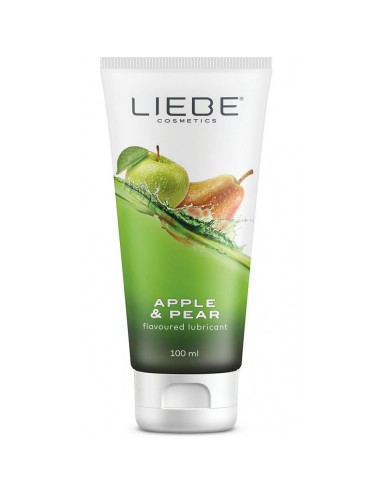 Lubrifiant à Base d'eau Saveur Pomme Poire - 100 ml